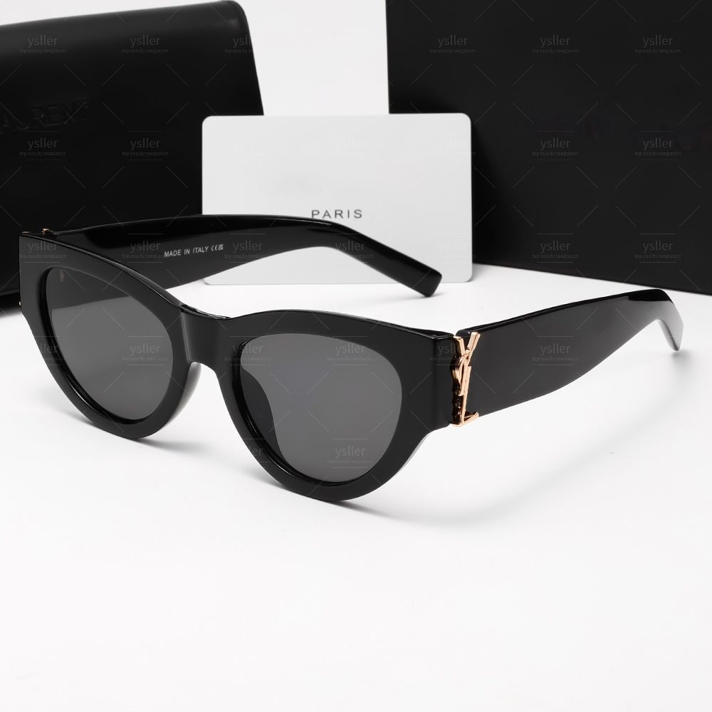 Sunglasses designer sunglasses Y L women for luxury sunglasses fashion high quality glasses UV400 design curved Lenses shades travel manners sunglasses gifts box - 1 of 8