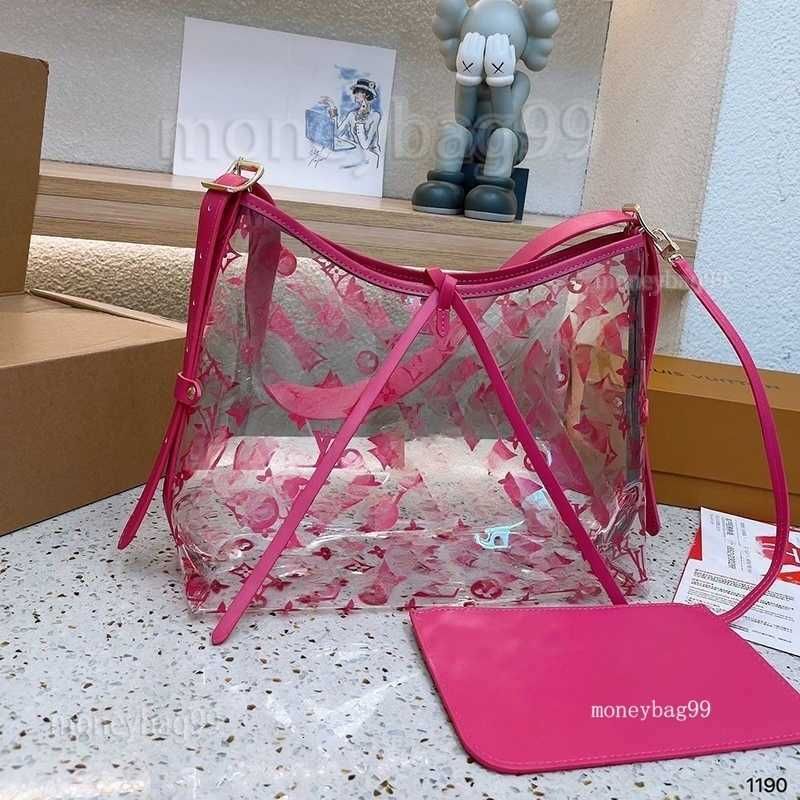 10A Shoulder Bags jelly Fashion Designer Transparent Totes Ladies Crossbody VL bag Show off the rich Clear Lipstick powder makeup cosmetic Pouch toiletry purse 2025 - 3 of 8