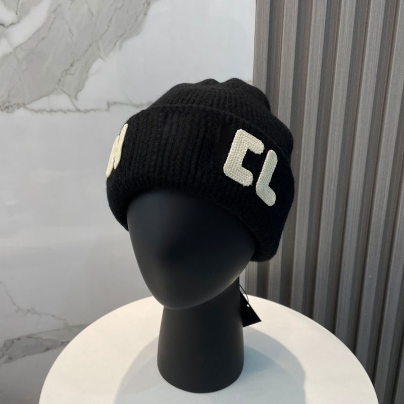 Womens Designer Beanies Winter Autumn Mens Wool Bonnet Luxury Warm Fitted Hats Double Letters Soft Cashmere Street Fashion Beanie Hats nice - 1 of 8