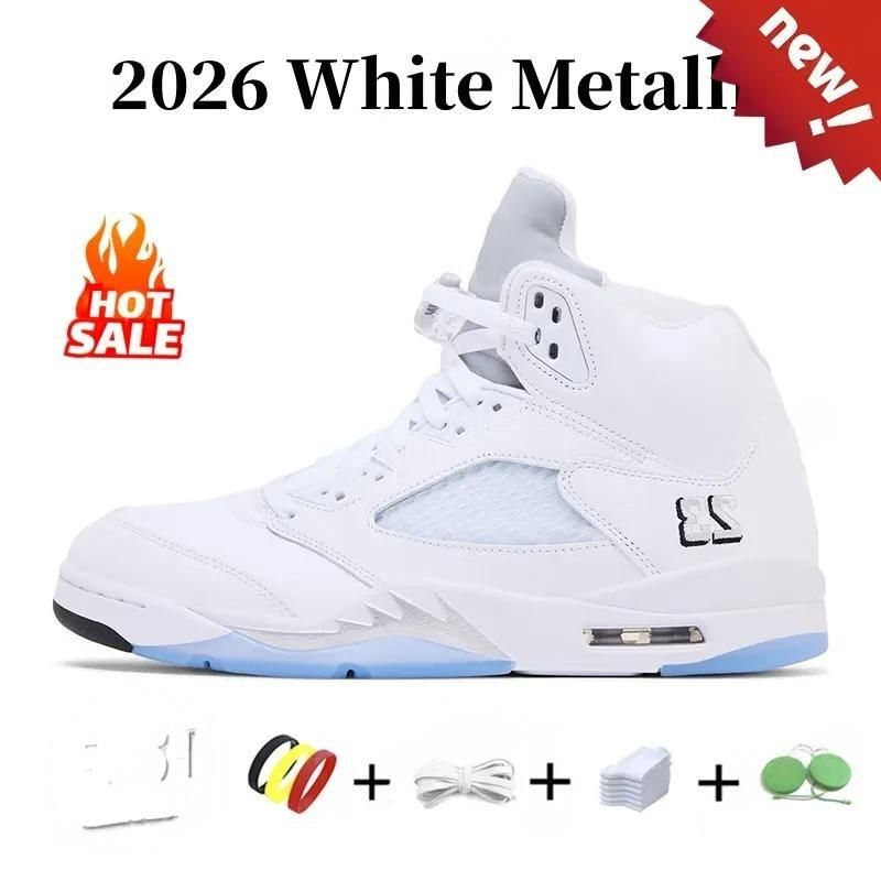 With Box 4s 5s 11s basketball shoes Wolf Grey5s White Metallic Black Cat4s Toro Brick After Brick Gamma Blue University Blue men women sneakers trainers sports shoes - 4 of 8