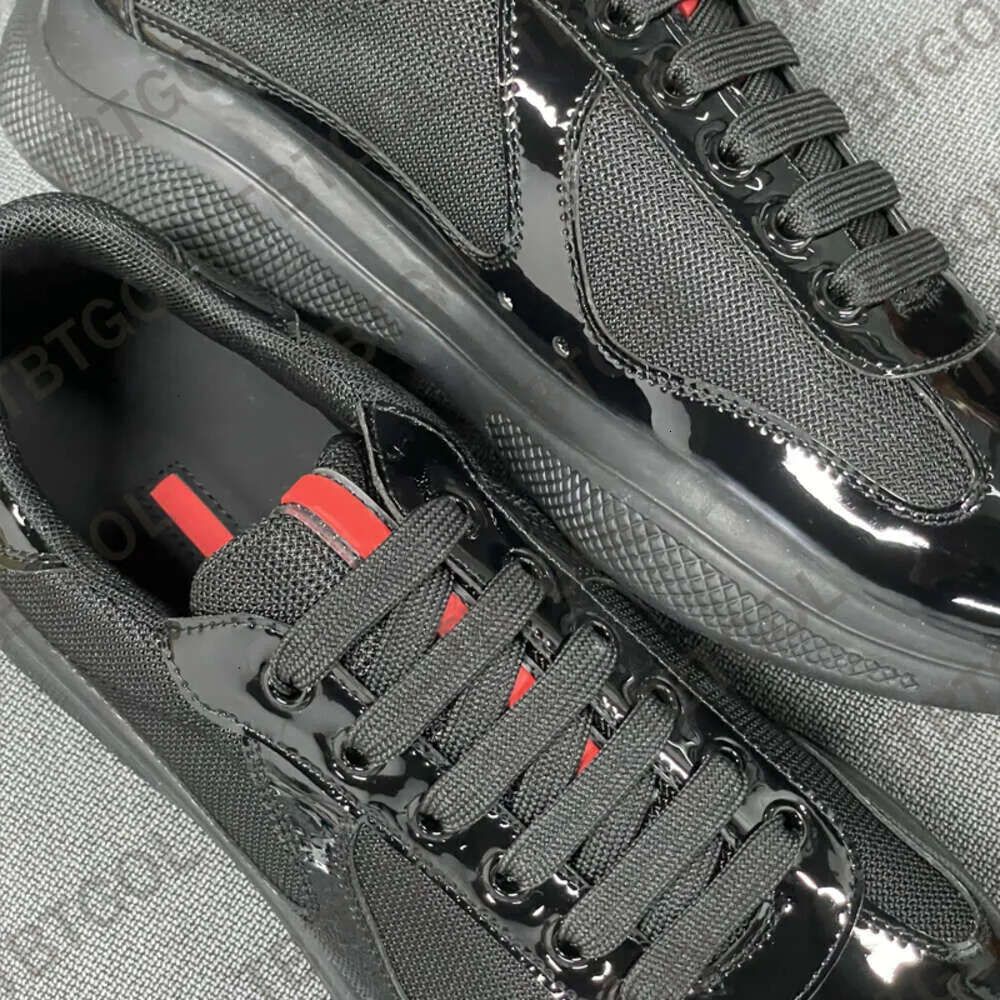 Designer Men Women Sneakers Americas Cup Xl Trainers Leather Lace-up Casual Shoes Outdoor Runner Sport Shoes 36-47 Big Size 53 - 9 of 9