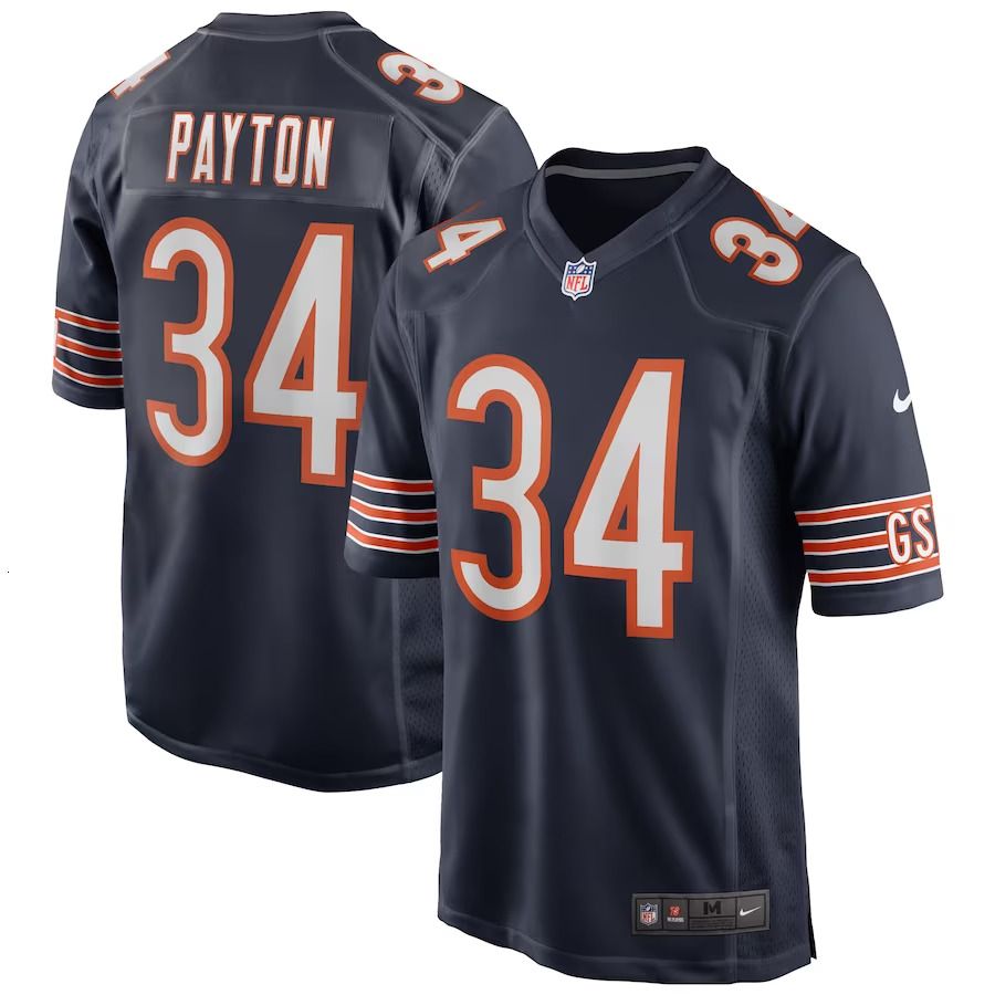 Men's Chicago Bears Caleb Williams Navy Player Game Jersey Custom Available S 6XL - 6 of 7