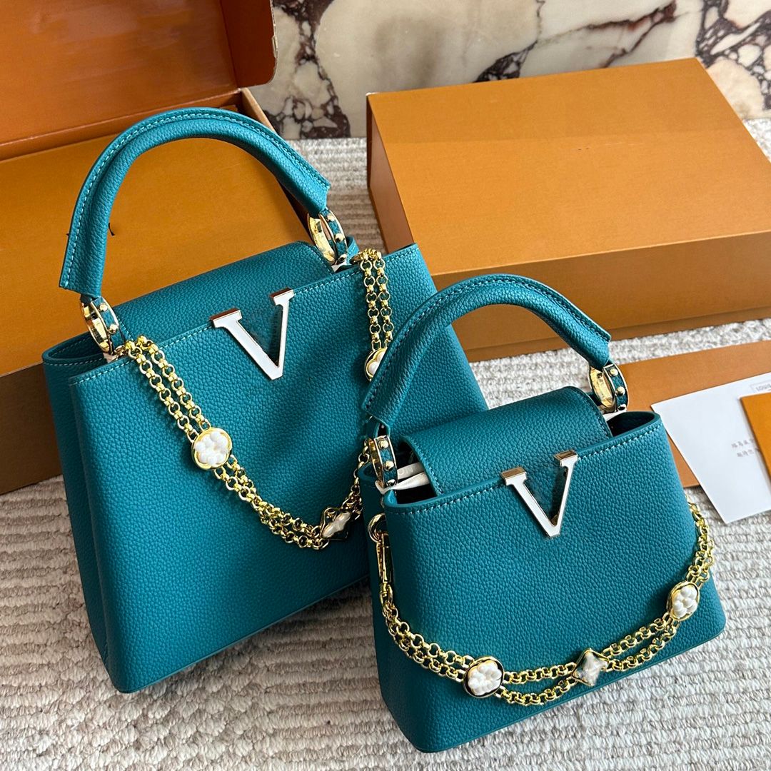 10A Capucines Designer Bag shoulder bag tote bag CrossBody Womens Leather Evenning bags Fashionable Shoulder Clutch Bags high quality shopping bags Lady bags - 6 of 7