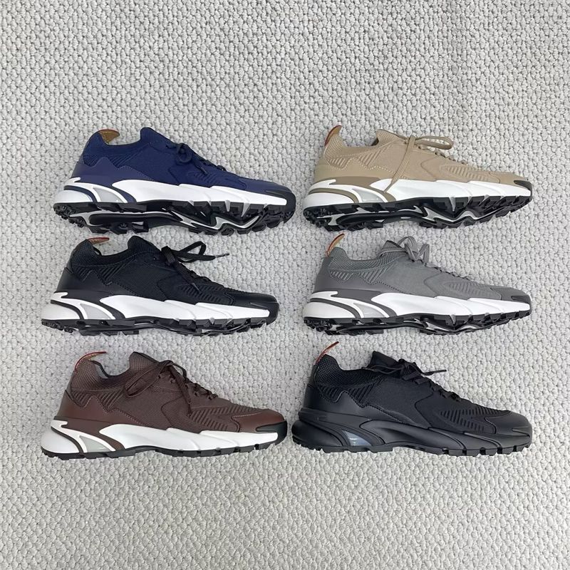 Top Quality Men Designer Sneakers L Runner Tatic Sneaker Wavelight Knitted Running Shoes Calf Leather Men Loafers Trainers Fashion Pleated Penny Loafer Casual 892 - 3 of 8