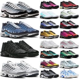 with box running tn shoes men women tns utility designer sneakers triple black white red navy blue pink green brown mens womens tnss outdoor sports trainers - rolexwatchok