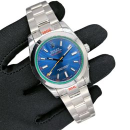 U1 Rolex Milgauss 116400 40MM Automatic Stainless Steel Watch Bezel Men's Watch Sapphire Glass Case New - rolexwatchok