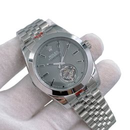 U1 Rolex Milgauss Label Noir Tourbillon 40MM Automatic Stainless Steel Watch Bezel Men's Watch Sapphire Glass Case New - rolexwatchok