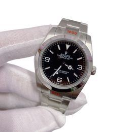 U1 Rolex Explorer Upgraded Jubilee Strap Automatic Stainless Steel Watch Bezel Men's Watch Sapphire Glass Case New Black Case - rolexwatchok