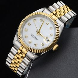 ZDR Couples Watches 28/31/36/41MM Size Stainless steel strap Japanese Quartz movement Wristwatches Super Luminous Women Men Watch Gifts - rolexwatchok