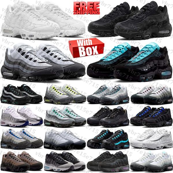 free shipping with box Designer 95 95s sneakers Running Shoes neon Pink Foam black trainers for mens womens chaussure black Outdoor men women Sports runners - Shoes & Accessories - rolexwatchok