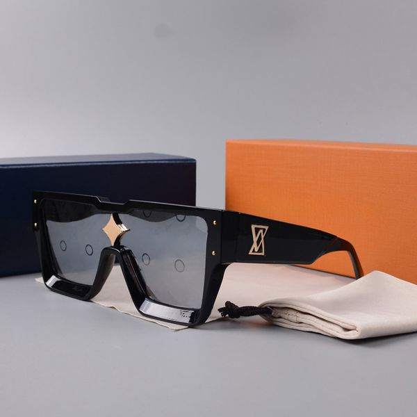 Designer Sunglasses Man Sunglasses Woman Fashion Glasses Rectangle Big Full Frame Letter Design for Man Women 5 Option Top Quality - Fashion Accessories - rolexwatchok