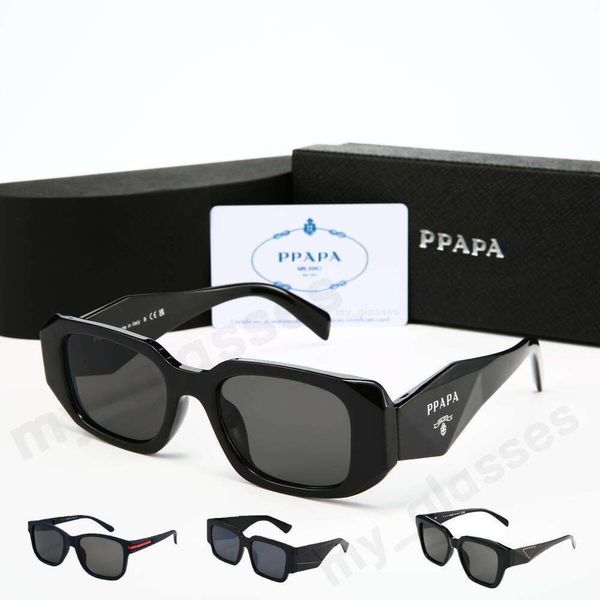 Luxury Designer Sunglasses Symbole Triangular Signature Angular Frame UV400 Protection Anti Glare Eyewear for Men Women Fashion PR17WS Sun Glasses with Box - Fashion Collection - rolexwatchok