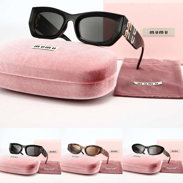 With Box Designer Cat Eye Sunglasses Oval Silhouette Retro Slim Narrow Rectangle Acetate Frame Mirror Reflective Lens UV400 Protection Fashion Glasses For Women - Fashion Collection - rolexwatchok