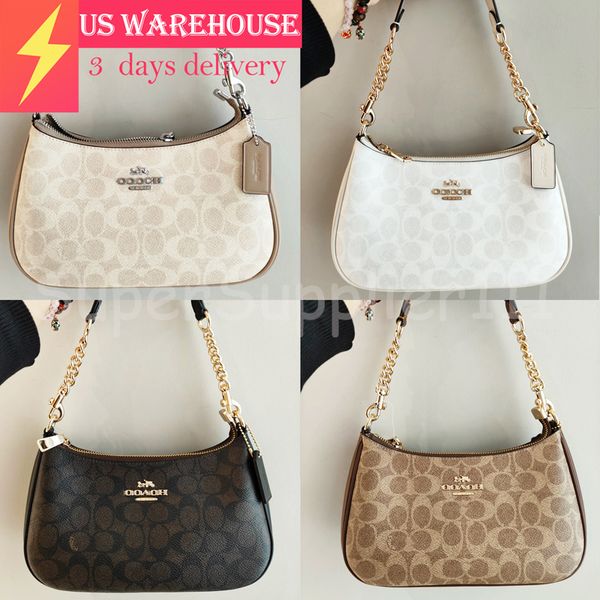 Correct Emblem teri shoulder bag GIFT CHAIN tabby designer bag handbag Capacity shoulder bag crossbody bag wallet bags for women luxury sac Luxury Bag purses - Bags, Luggage & Accessories - rolexwatchok
