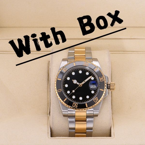 U1 Luxury Mens/Womens Watches Automatic Mechanical 40mm Watch 904L Stainless Steel Blue Black Ceramic Sapphire glass luminous WristWatches montre de luxe - Watches - rolexwatchok