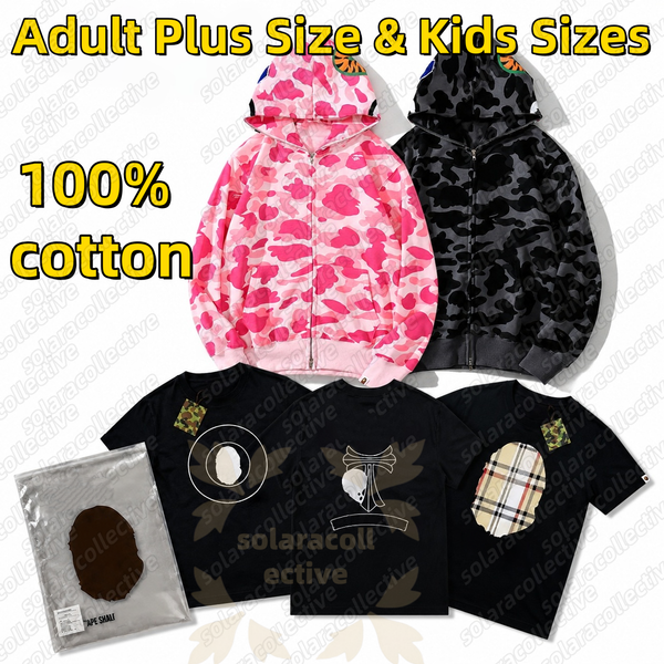 10S 100% cotton Shark hoodie Correct version 1:1 t shirt mens designer clothes shirts for men designer shirts hoodies designer men clothes graphic tee tees jacket - Apparel - rolexwatchok