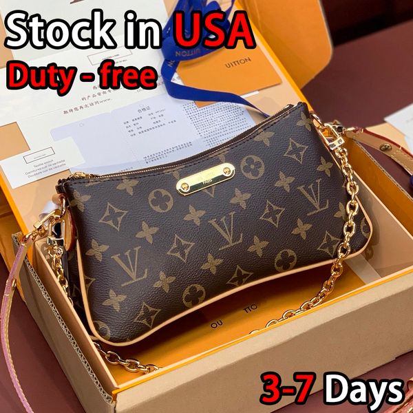 10A Top quality Designer Bag Fashion pochette Liv bag Shoulder bag women Leather Embossed bag Old Flower Handbags Designer purse - Bags, Luggage & Accessories - rolexwatchok