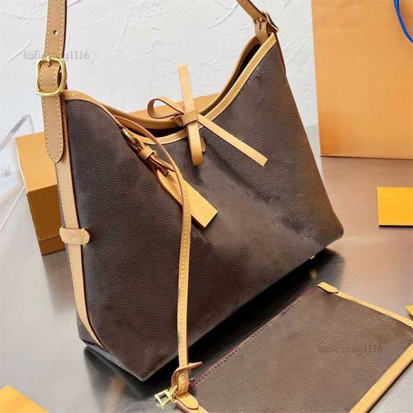 High quality Carryall Shoulder Bags Fashion MM PM Tote Bag Designer Womens Handbags Canvas Leather Vintage Carry All 2 In 1 Hobo With Wallet detachable shoulder strap - Bags, Shoes & Accs - rolexwatchok