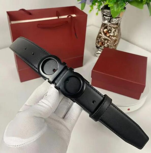 man leather belt belts designer for men big Smooth buckle classic fashion mens AA - Fashion Accessories - rolexwatchok