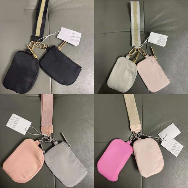 High quality yoga sport keychain mens and womens chain storage coin purse butler key mini lululies bag 02 - Fashion Accessories - rolexwatchok