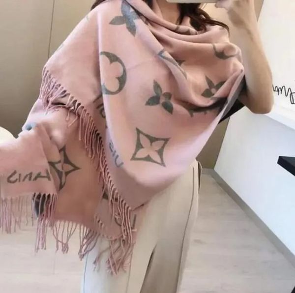 New Luxury Scarfs Designer Scarf Pashmina For Women mens Designers Warm Scarfs Fashion Classic Men And Women Cashmere Wool Long Shawl Box - Fashion Accessories - rolexwatchok