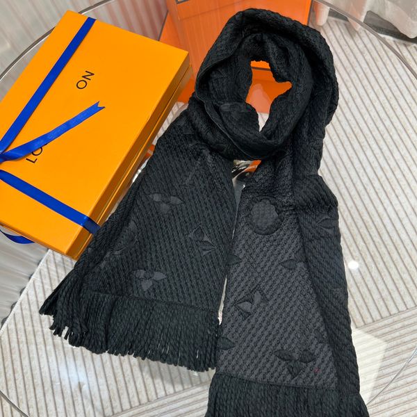designer scarf letter embroidery scarfs cashmere autumn and winter women warm men comfortable touch senior fashion process versatile size 35x180cm 02 - Fashion Accessories - rolexwatchok