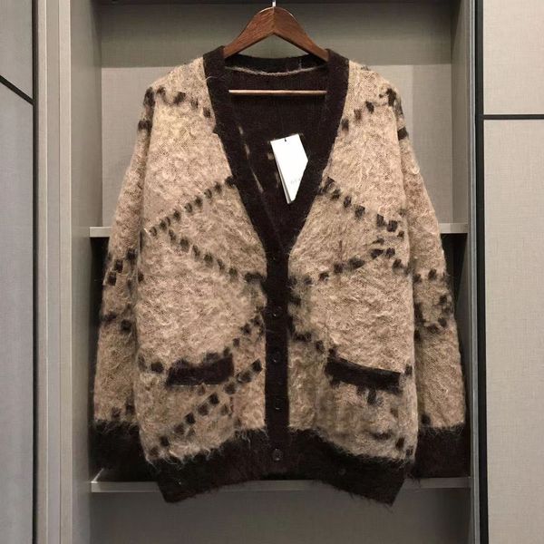 Womens Cardigan Sweaters Designer Wool Sweater Winter Warm Knits Shirts Long Sleeves Woman Classic Sweatshirt Tops Embroidery Shirt S-XL - Apparel - rolexwatchok
