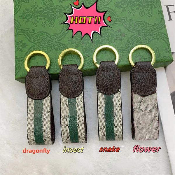 Designer Keychain Two items cheaper Fashion Men Women purse Keychain luxury High Quality Leather Bag Lanyard Gold Plated Key chain Car bag charm with box TOP001 - Fashion Accessories - rolexwatchok