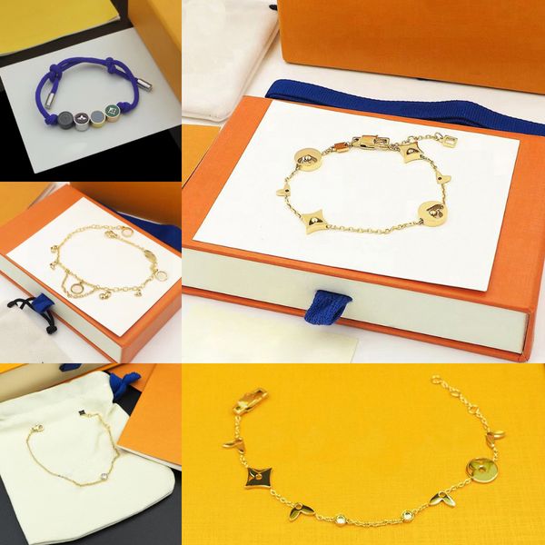 bangle bracelet jewelry woman designer bracelet 18k gold plated stainless steel jewlery 925 sterling silver jewelry womens accessory flower luxury braclets gift - Jewelry - rolexwatchok